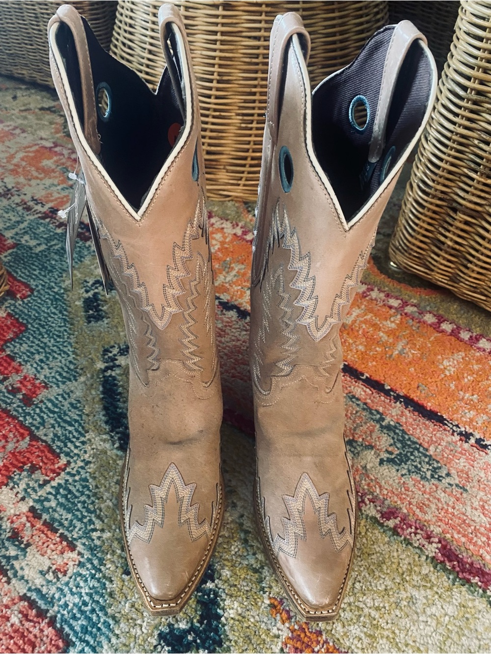 Laredo Wanderer 🤩 Western Leather Boots Sz 11M $184 FIRM $